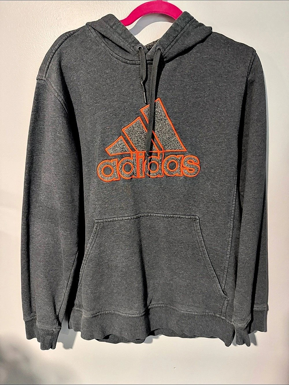 adidas ladies Gray Hoodie Size Large